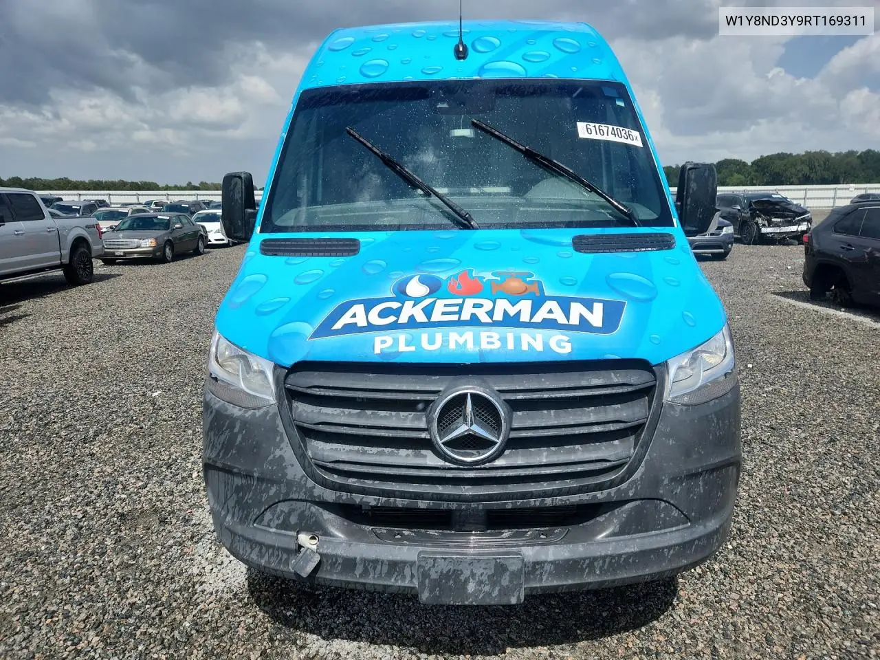 2024 Mercedes-Benz Sprinter 3500 VIN: W1Y8ND3Y9RT169311 Lot: 61674036