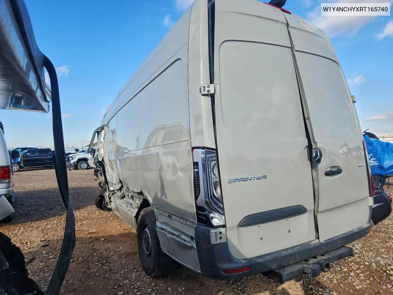 2024 Mercedes-Benz Sprinter 2500 VIN: W1Y4NCHYXRT165740 Lot: 94736965