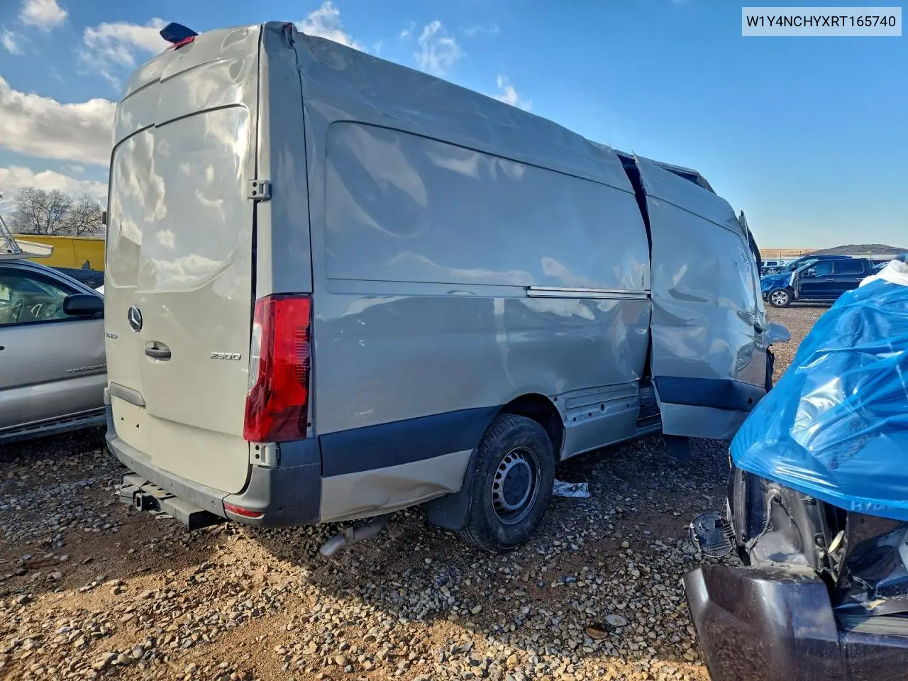 2024 Mercedes-Benz Sprinter 2500 VIN: W1Y4NCHYXRT165740 Lot: 94736965