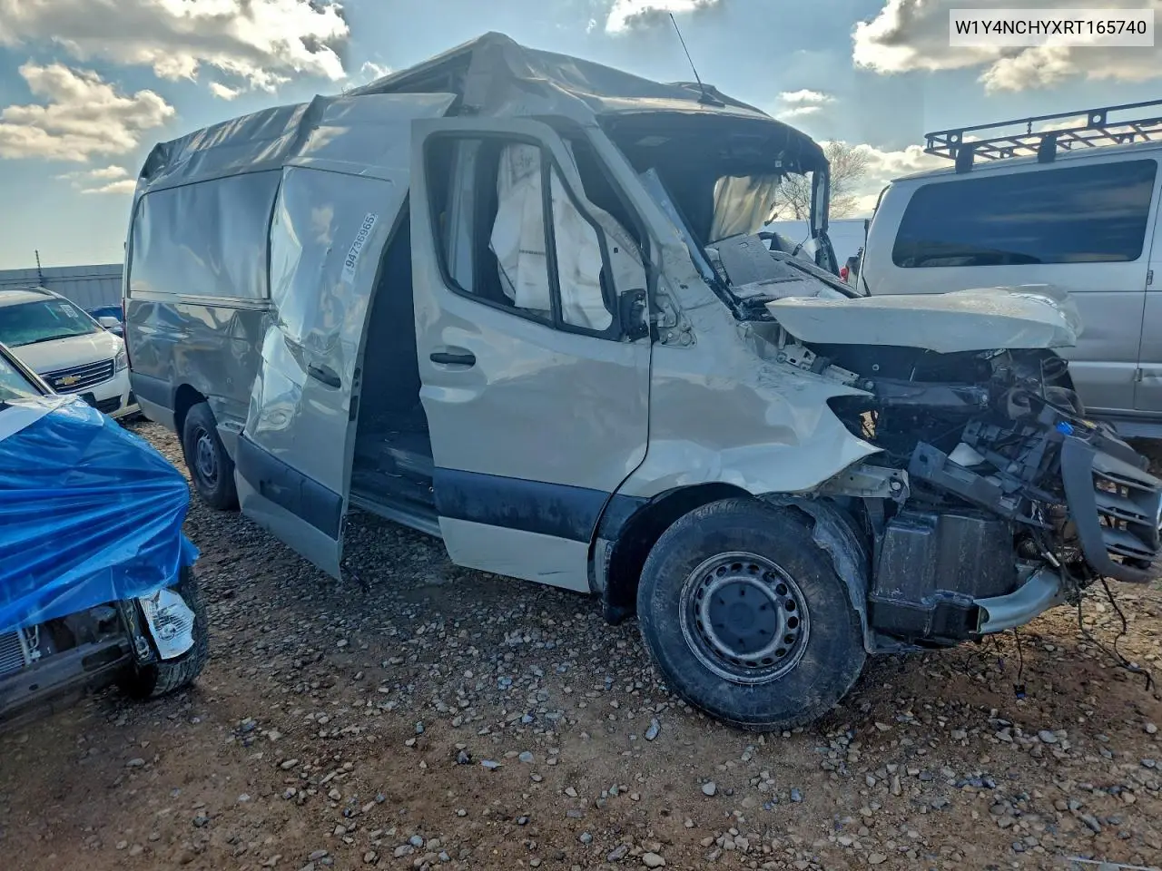 2024 Mercedes-Benz Sprinter 2500 VIN: W1Y4NCHYXRT165740 Lot: 94736965