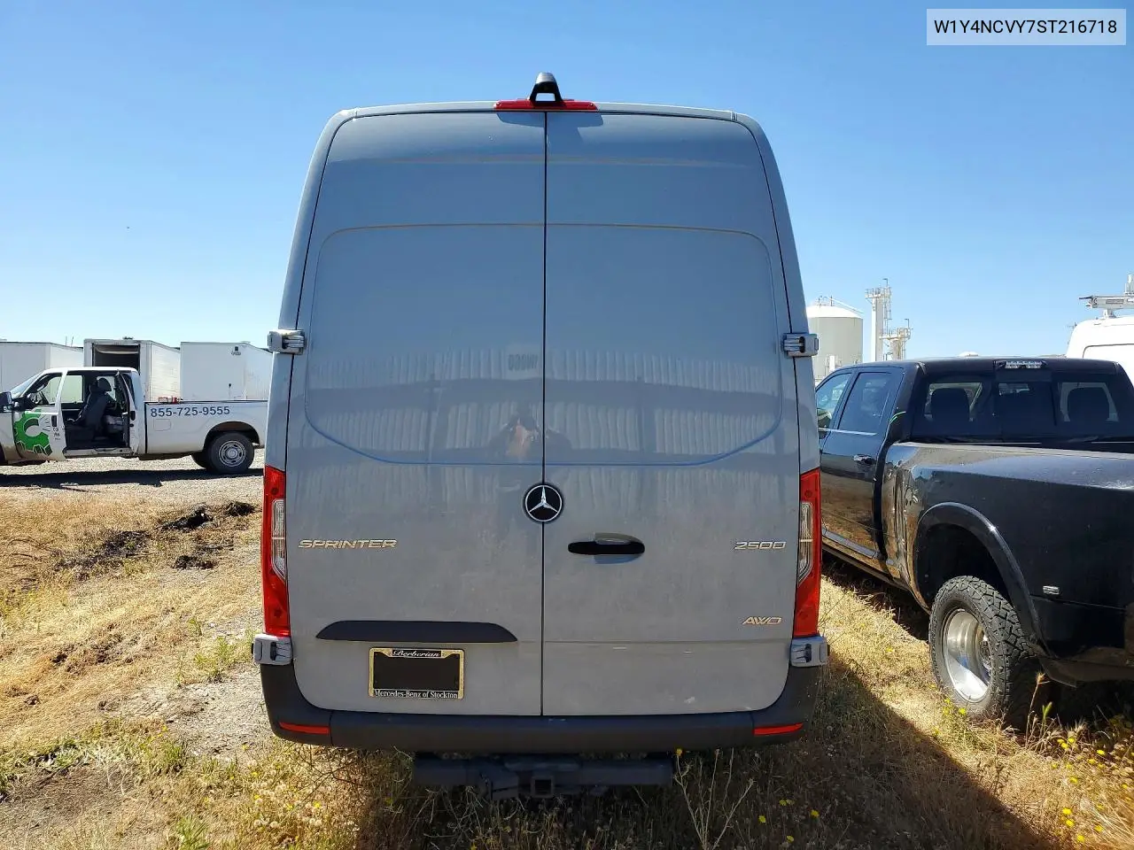 2025 Mercedes Benz Sprinter 2500 VIN: W1Y4NCVY7ST216718 Lot: 56714306