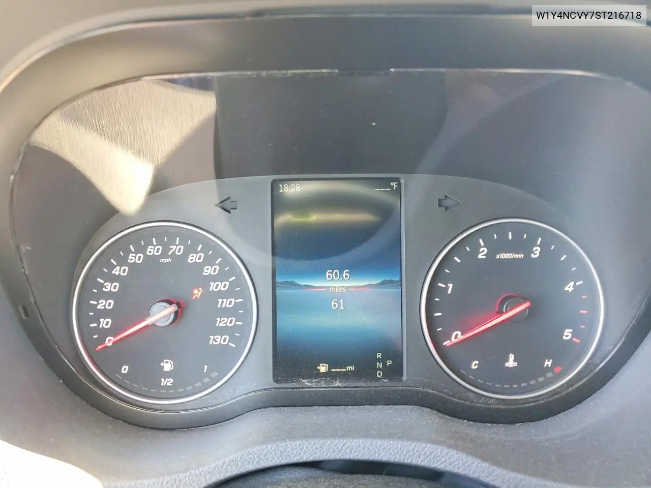 2025 Mercedes Benz Sprinter 2500 VIN: W1Y4NCVY7ST216718 Lot: 56714306