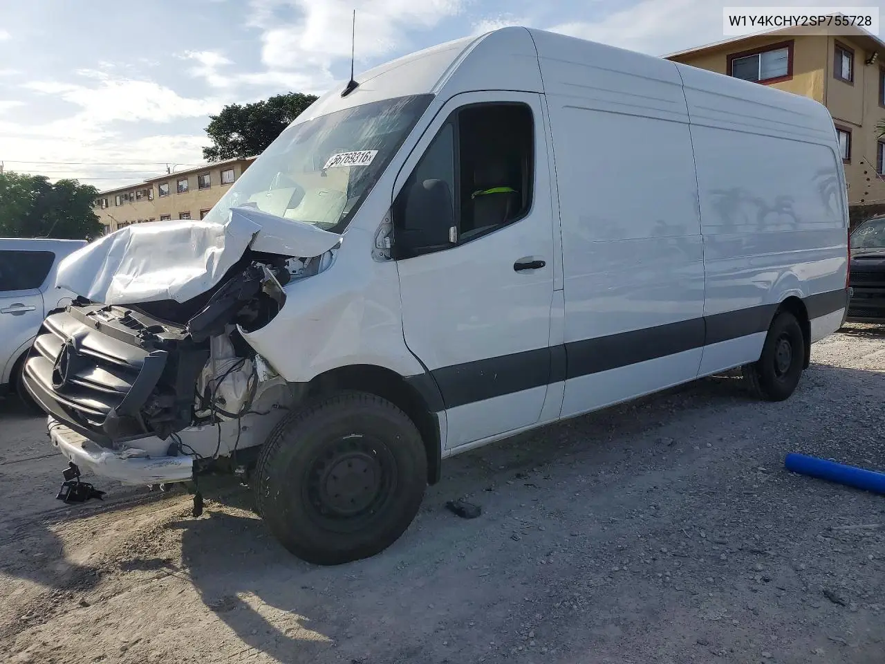 2025 Mercedes Benz Sprinter 2500 VIN: W1Y4KCHY2SP755728 Lot: 56769316