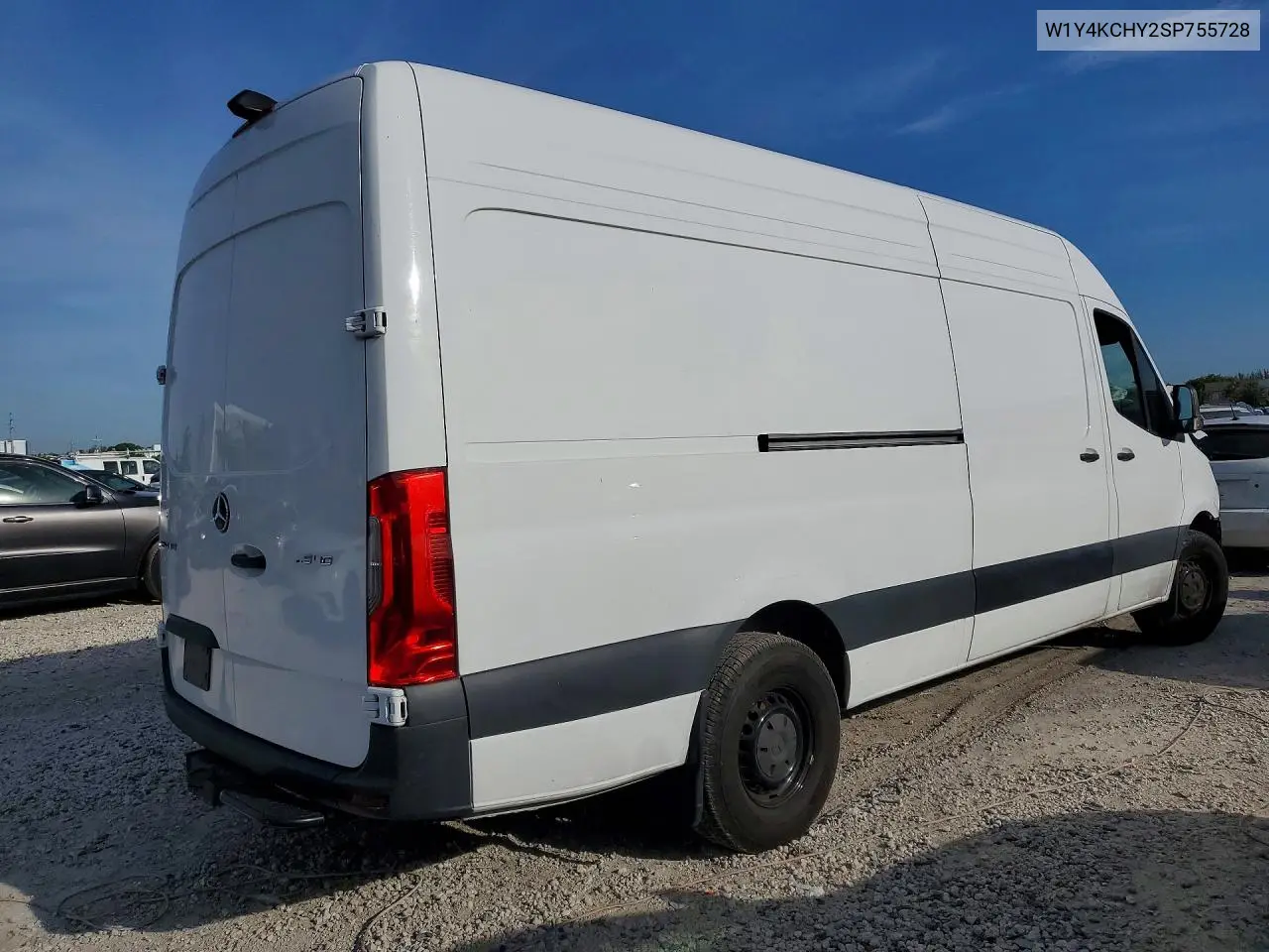 2025 Mercedes Benz Sprinter 2500 VIN: W1Y4KCHY2SP755728 Lot: 56769316