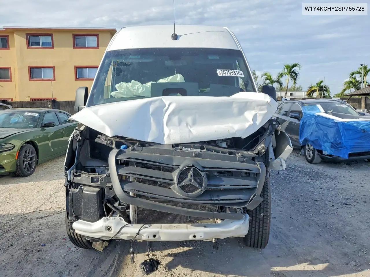 2025 Mercedes Benz Sprinter 2500 VIN: W1Y4KCHY2SP755728 Lot: 56769316
