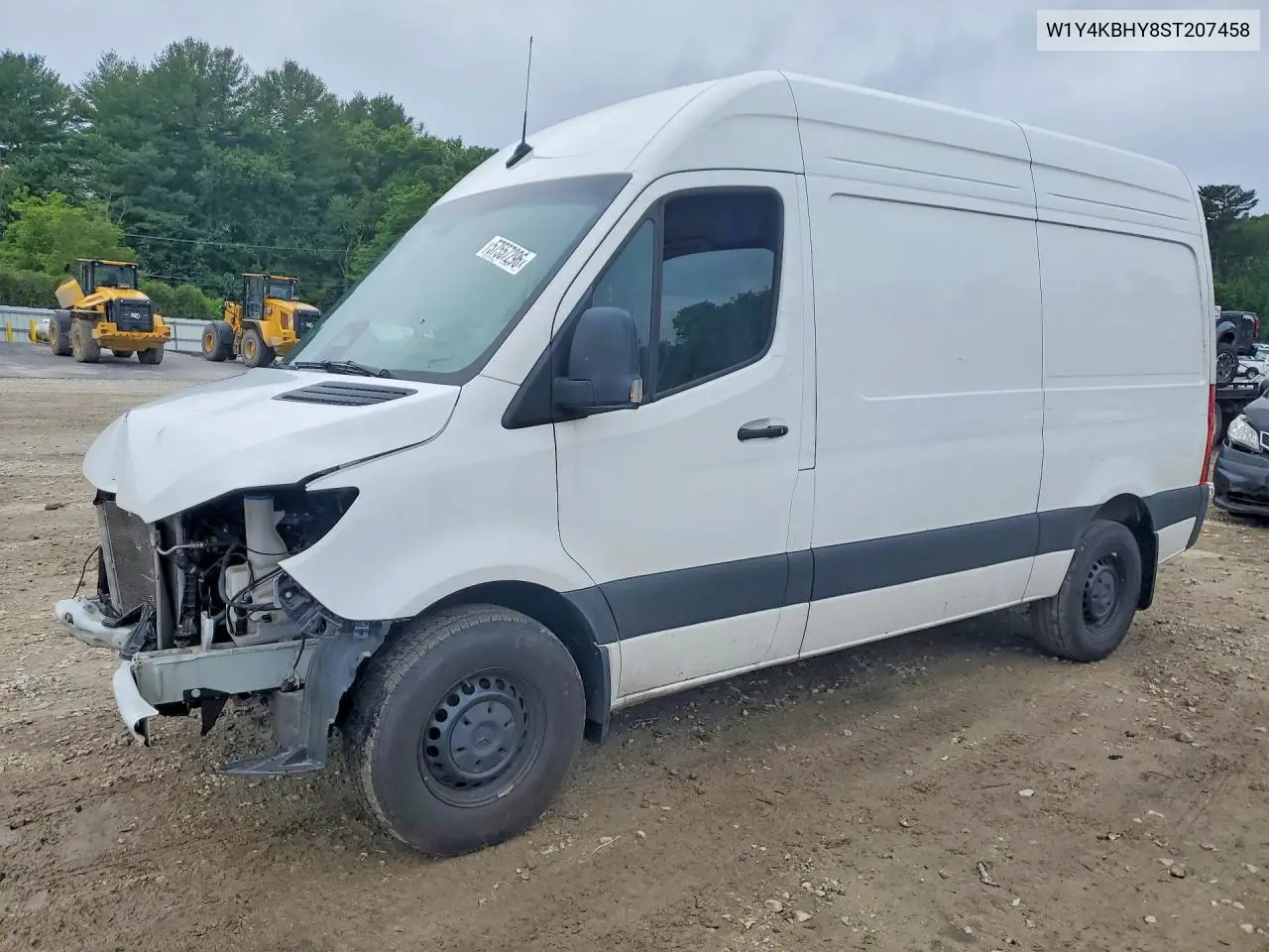 2025 Mercedes-Benz Sprinter 2500 VIN: W1Y4KBHY8ST207458 Lot: 57557296
