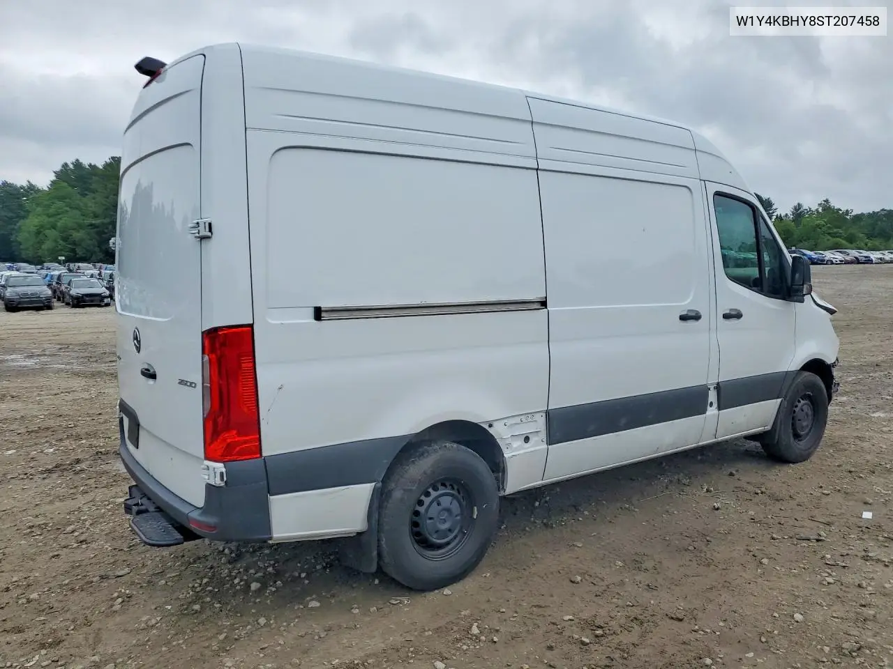 2025 Mercedes-Benz Sprinter 2500 VIN: W1Y4KBHY8ST207458 Lot: 57557296