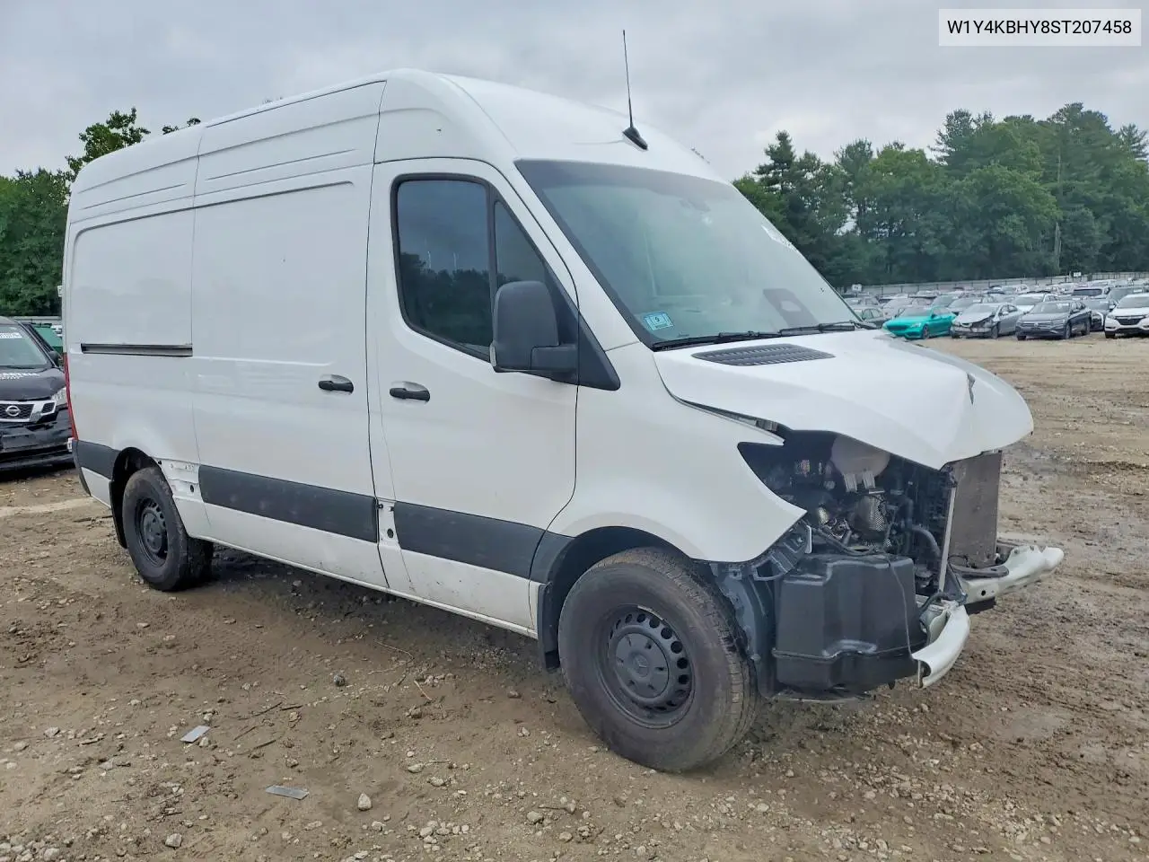 2025 Mercedes-Benz Sprinter 2500 VIN: W1Y4KBHY8ST207458 Lot: 57557296