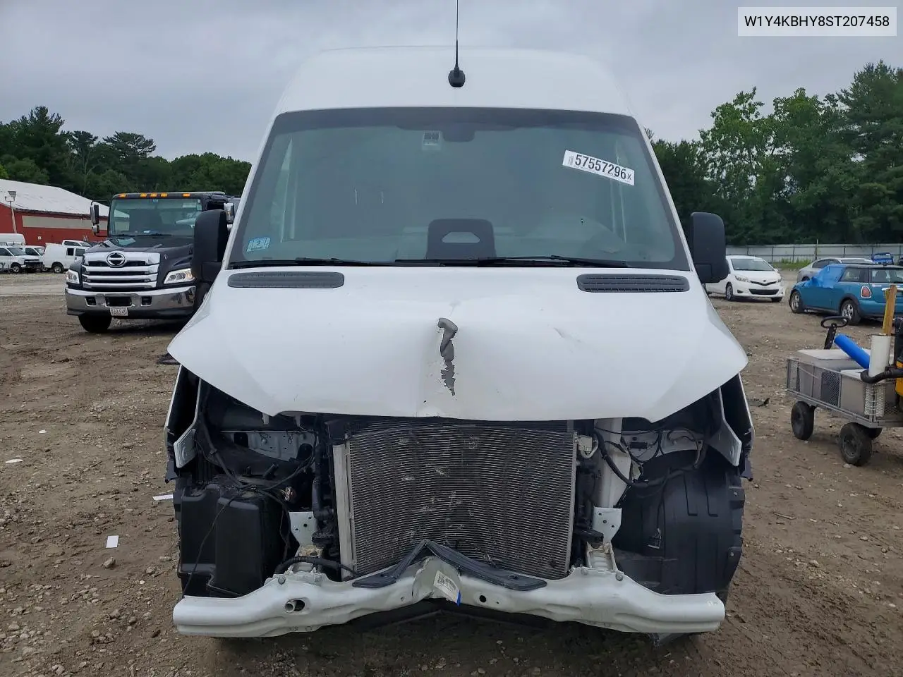 2025 Mercedes-Benz Sprinter 2500 VIN: W1Y4KBHY8ST207458 Lot: 57557296
