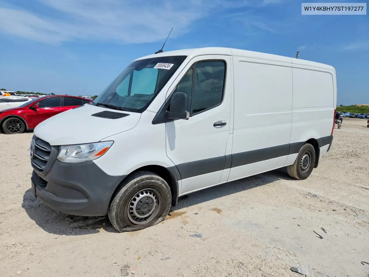 2025 Mercedes-Benz Sprinter 2500 VIN: W1Y4KBHY7ST197277 Lot: 58689436