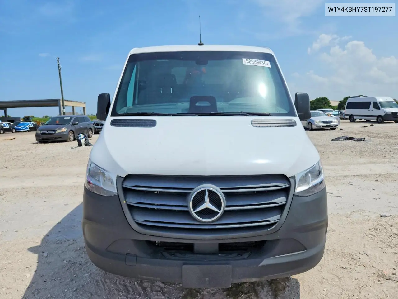 2025 Mercedes-Benz Sprinter 2500 VIN: W1Y4KBHY7ST197277 Lot: 58689436