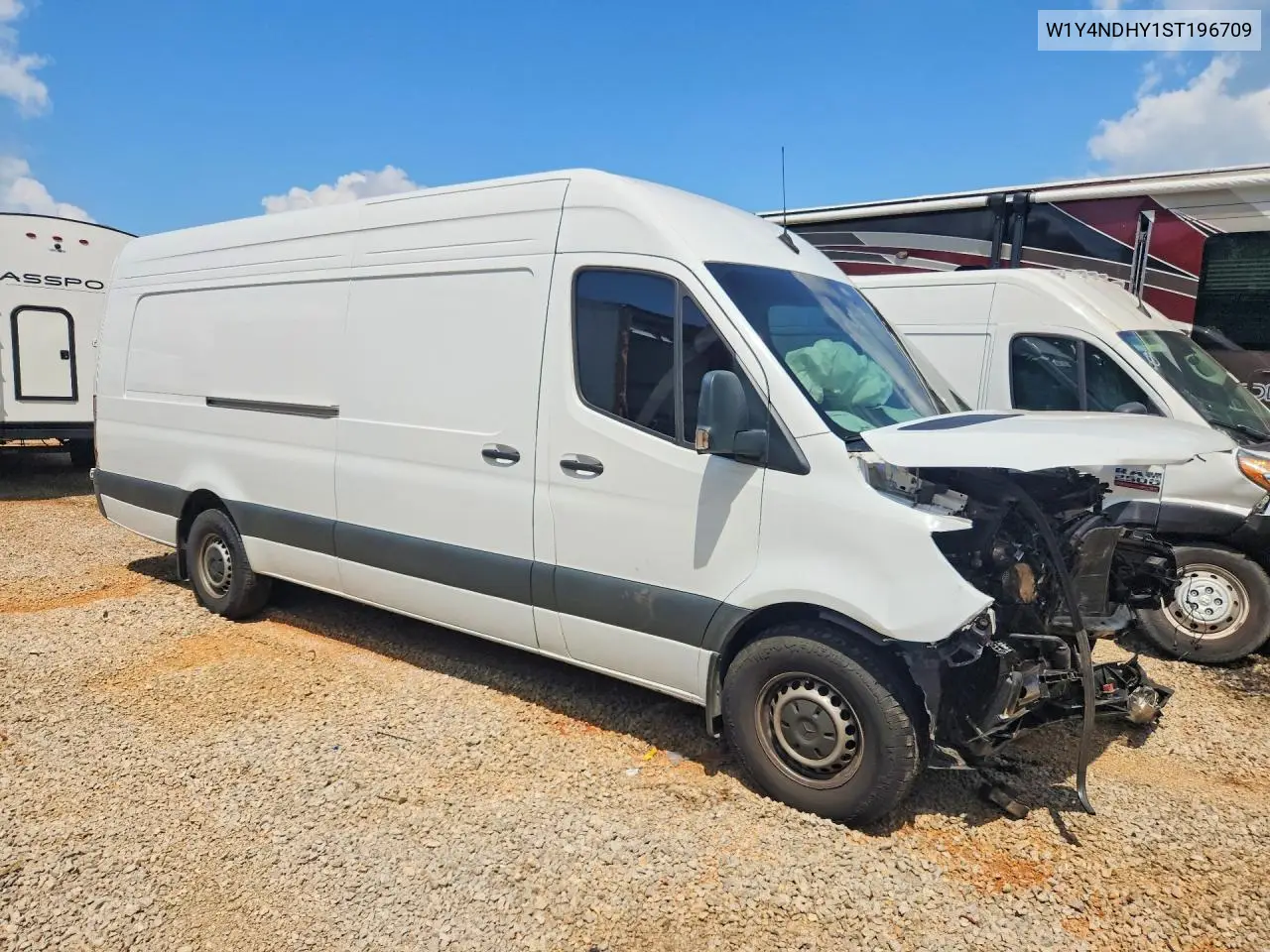 2025 Mercedes-Benz Sprinter 2500 Delivery Van VIN: W1Y4NDHY1ST196709 Lot: 59057346