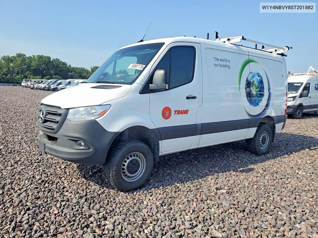 2025 Mercedes-Benz Sprinter 2500 VIN: W1Y4NBVY8ST201882 Lot: 59867176