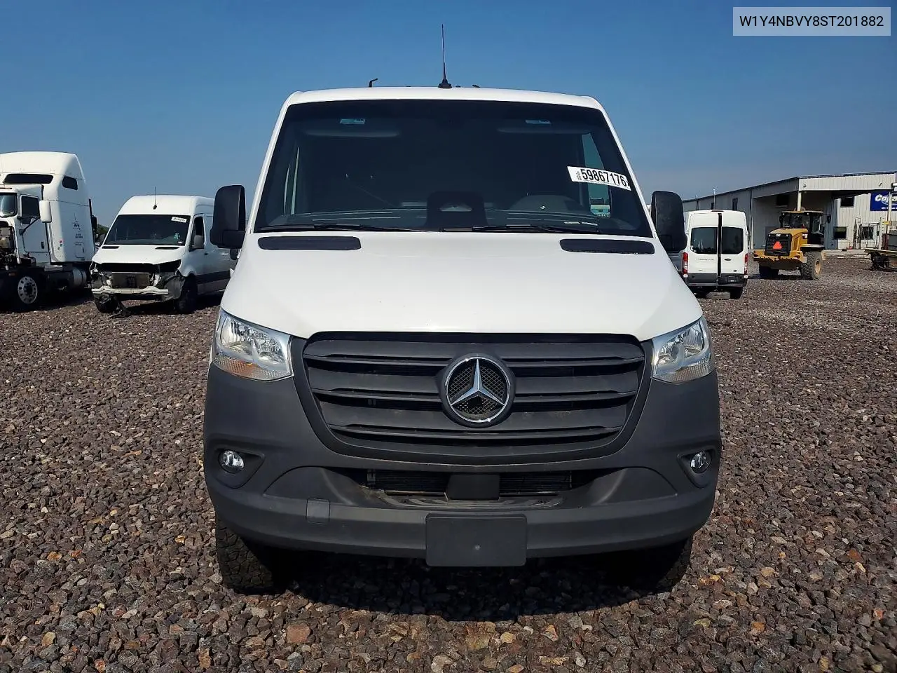 2025 Mercedes-Benz Sprinter 2500 VIN: W1Y4NBVY8ST201882 Lot: 59867176