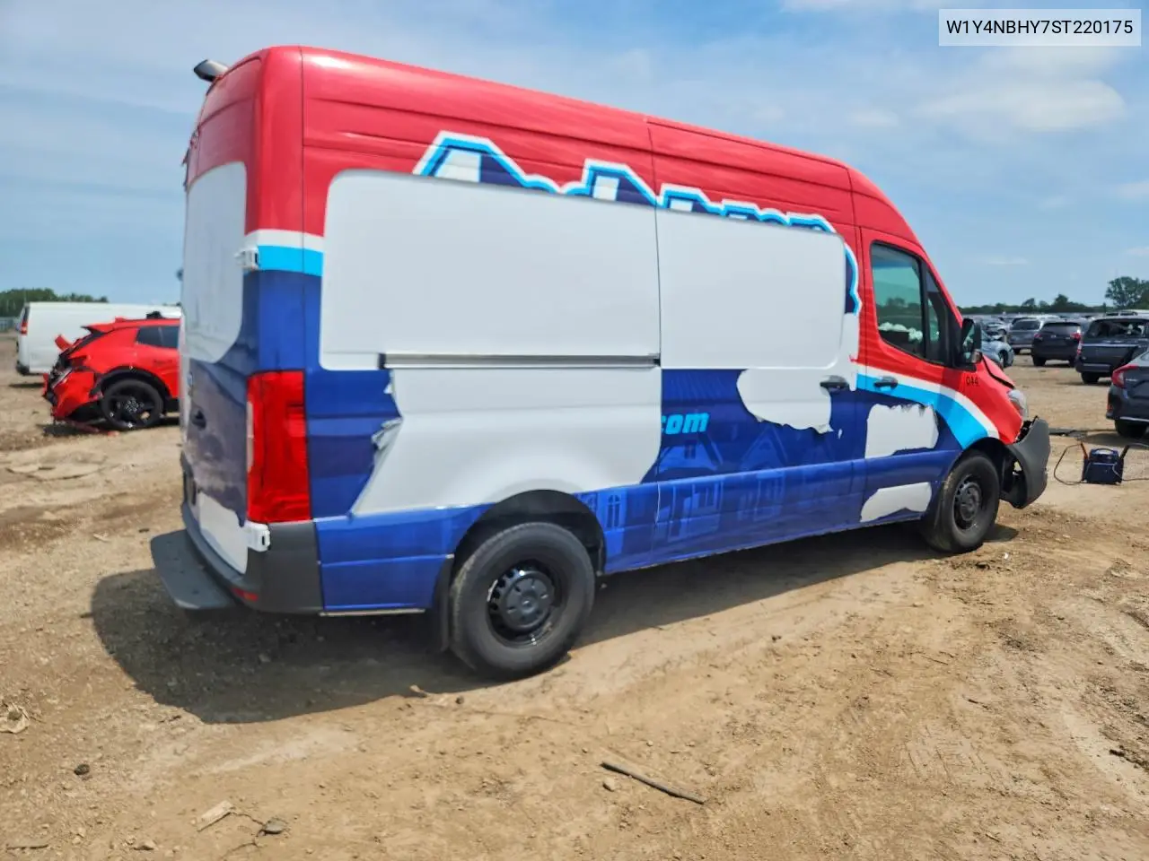 2025 Mercedes-Benz Sprinter 2500 VIN: W1Y4NBHY7ST220175 Lot: 60408016