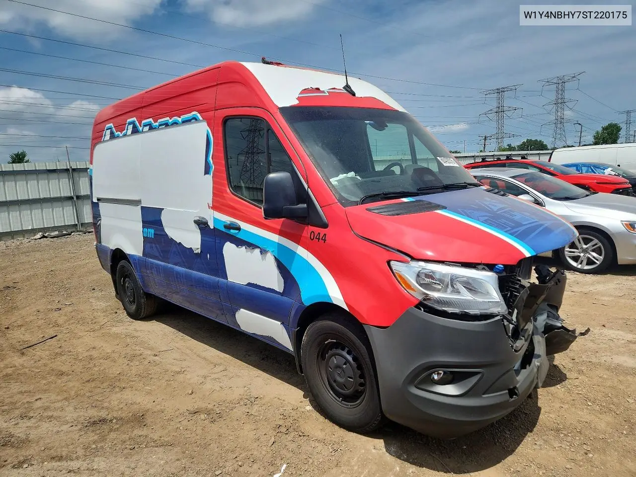 2025 Mercedes-Benz Sprinter 2500 VIN: W1Y4NBHY7ST220175 Lot: 60408016