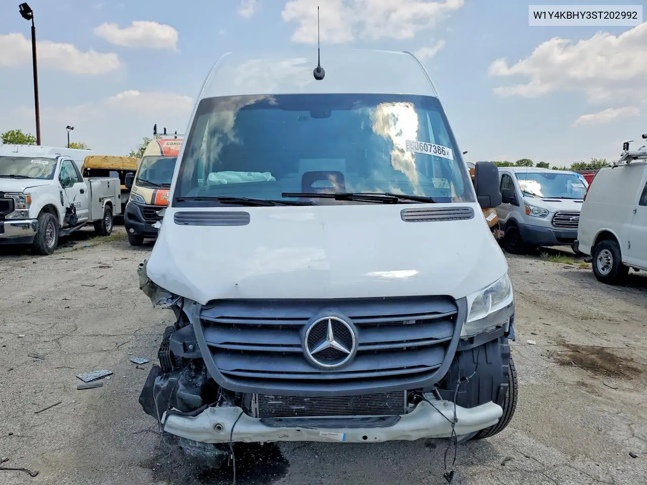 2025 Mercedes-Benz Sprinter 2500 VIN: W1Y4KBHY3ST202992 Lot: 60607386