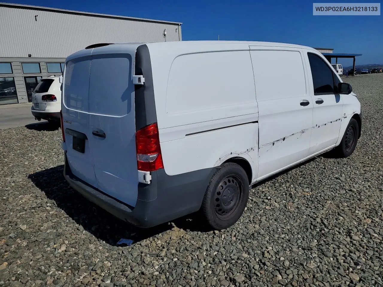 2017 Mercedes-Benz Metris - Delivery Van VIN: WD3PG2EA6H3218133 Lot: 56670576