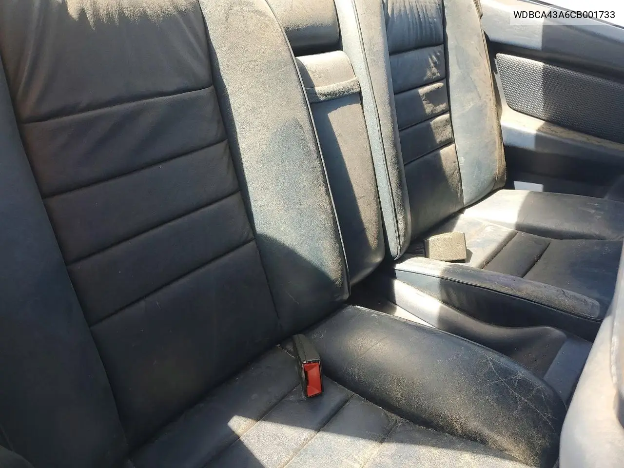 1982 Mercedes-Benz 380 Sec VIN: WDBCA43A6CB001733 Lot: 51819236