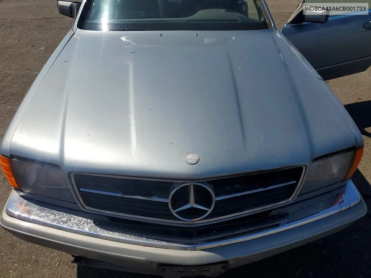 1982 Mercedes-Benz 380 Sec VIN: WDBCA43A6CB001733 Lot: 51819236