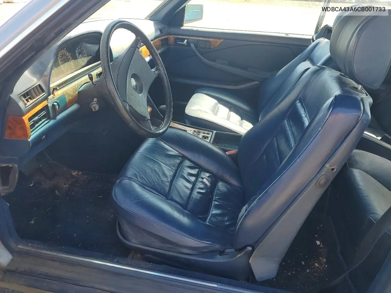 1982 Mercedes-Benz 380 Sec VIN: WDBCA43A6CB001733 Lot: 51819236