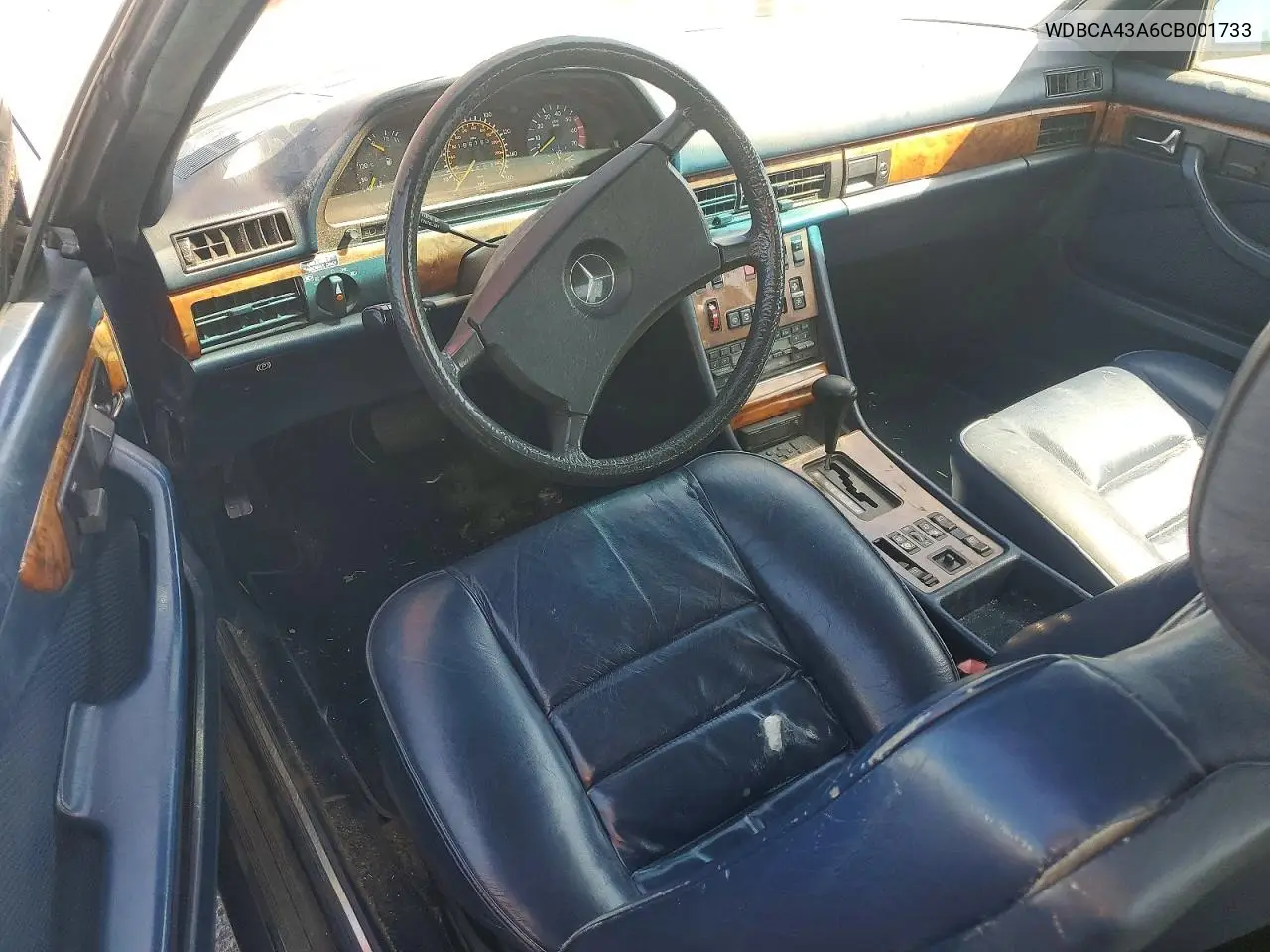1982 Mercedes-Benz 380 Sec VIN: WDBCA43A6CB001733 Lot: 51819236
