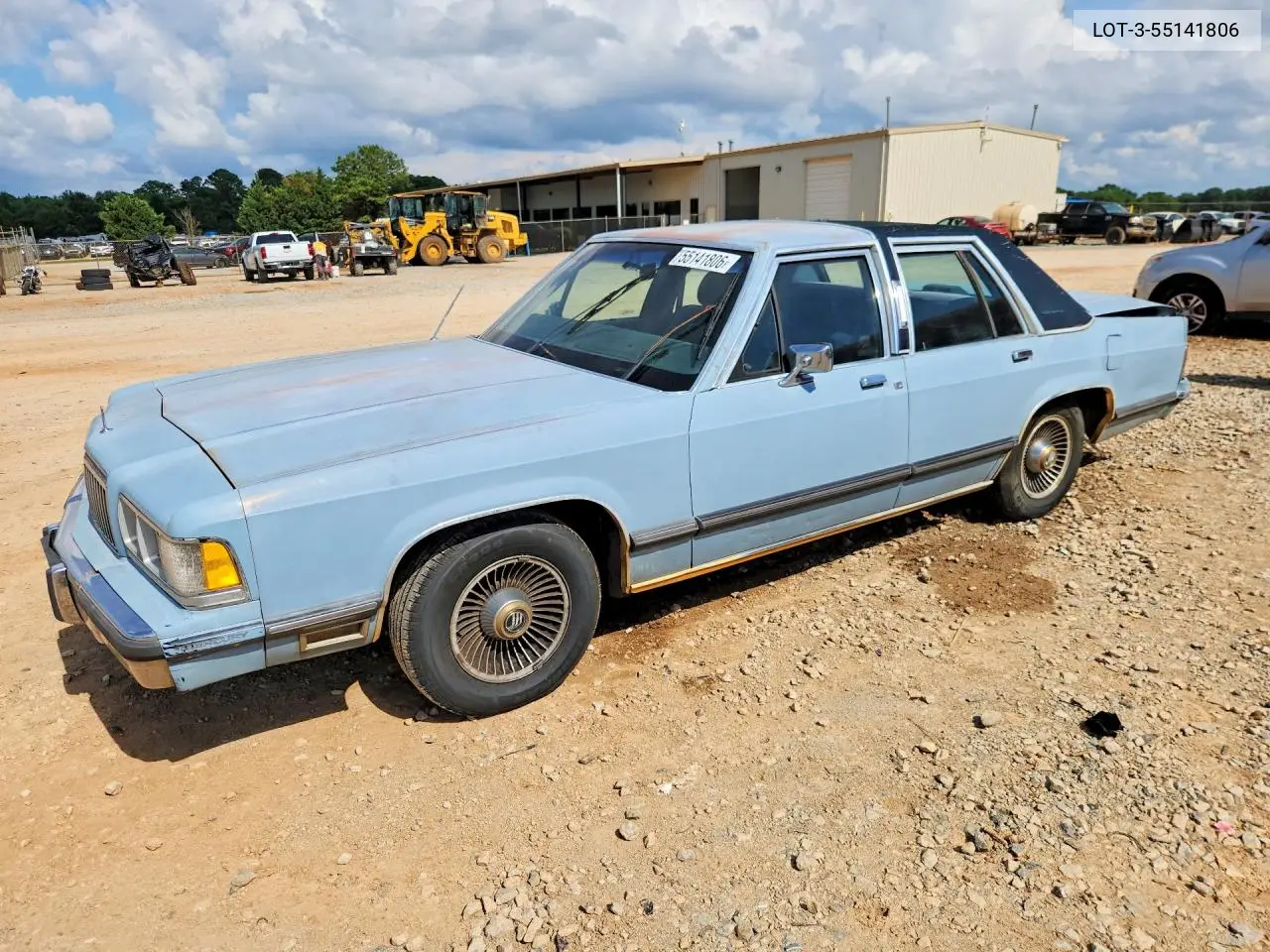 1988 Mercury Marq 4D G.marq Ls VIN: 2MEBM75F6JX645577 Lot: 55141806
