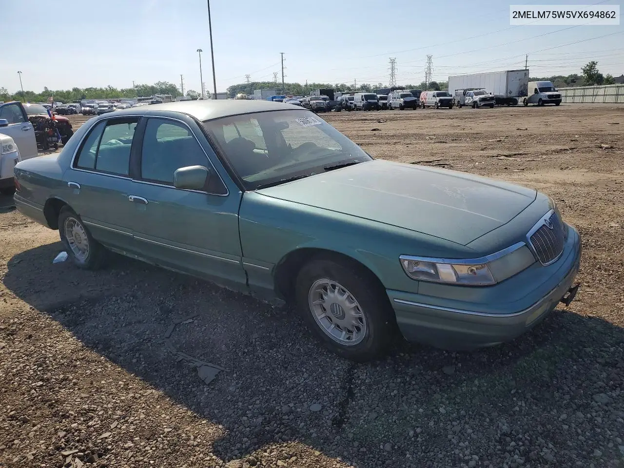 1997 Mercury Grand Marquis Ls VIN: 2MELM75W5VX694862 Lot: 56096766