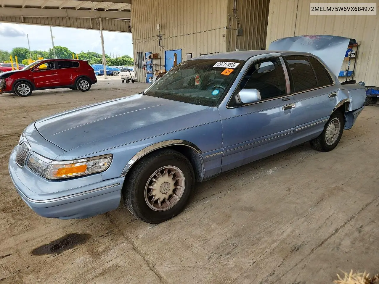 1997 Mercury Grand Marquis Ls VIN: 2MELM75W6VX684972 Lot: 59612896