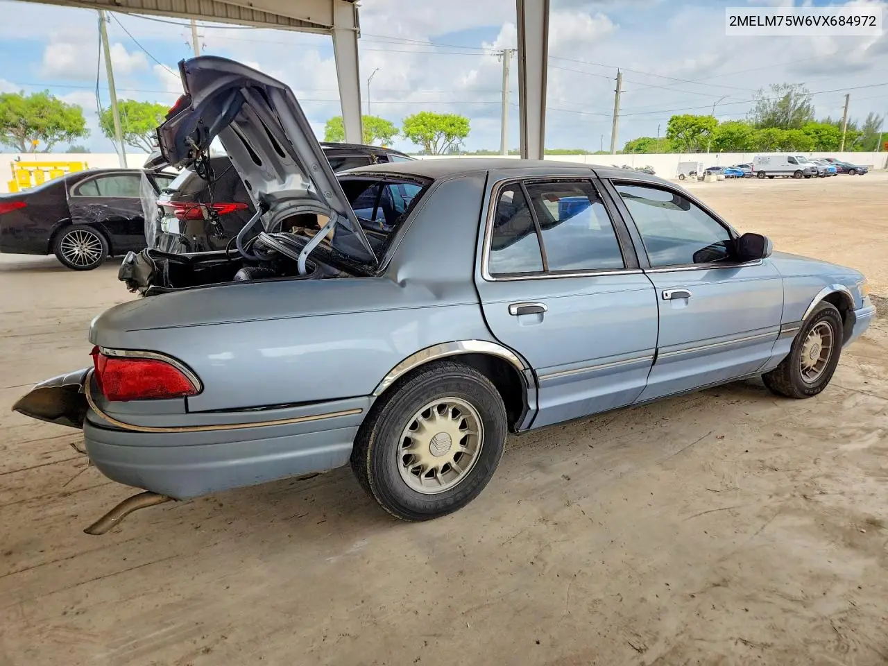1997 Mercury Grand Marquis Ls VIN: 2MELM75W6VX684972 Lot: 59612896