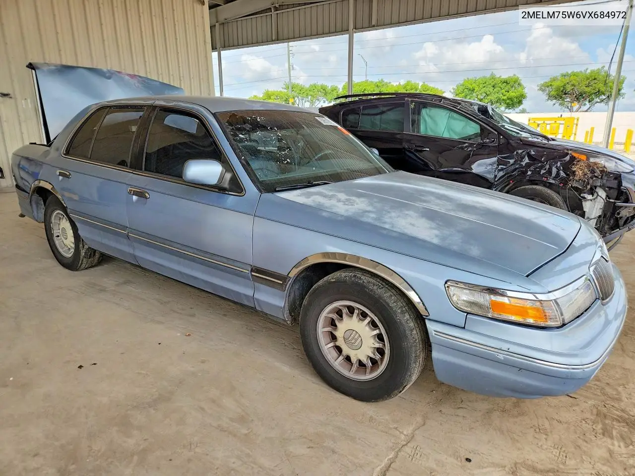 1997 Mercury Grand Marquis Ls VIN: 2MELM75W6VX684972 Lot: 59612896