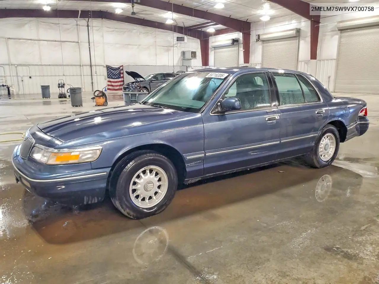 1997 Mercury Grand Marquis Ls VIN: 2MELM75W9VX700758 Lot: 59716306