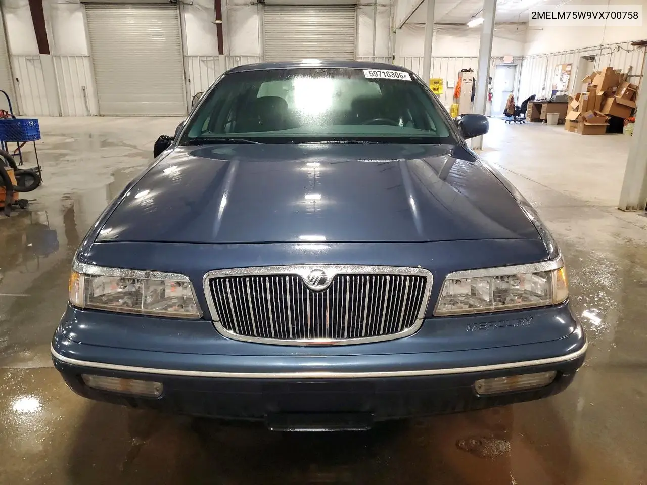 1997 Mercury Grand Marquis Ls VIN: 2MELM75W9VX700758 Lot: 59716306