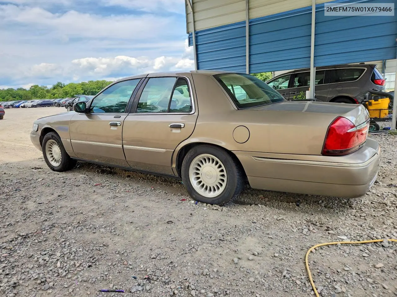 2001 Mercury Grand Marquis Ls VIN: 2MEFM75W01X679466 Lot: 58223126