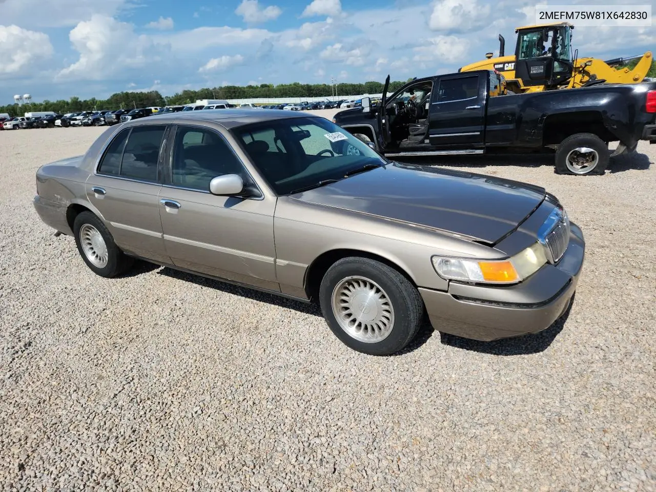 2001 Mercury Grand Marquis Ls VIN: 2MEFM75W81X642830 Lot: 58404966