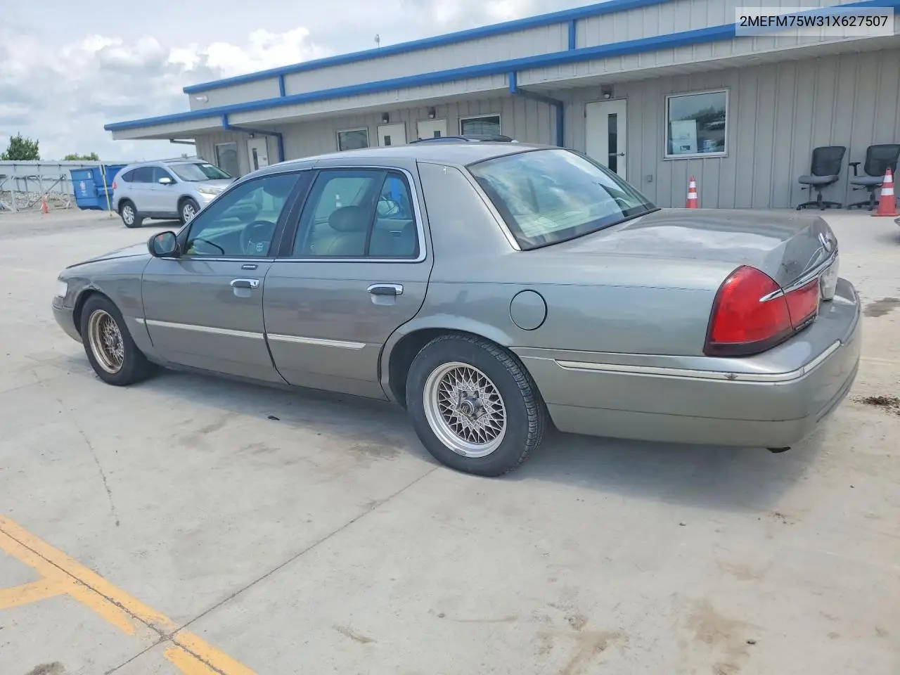 2001 Mercury Grand Marquis Ls VIN: 2MEFM75W31X627507 Lot: 58811626