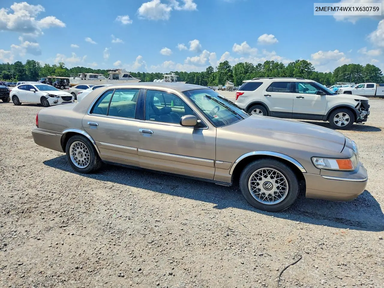 2001 Mercury 190D VIN: 2MEFM74WX1X630759 Lot: 61367876