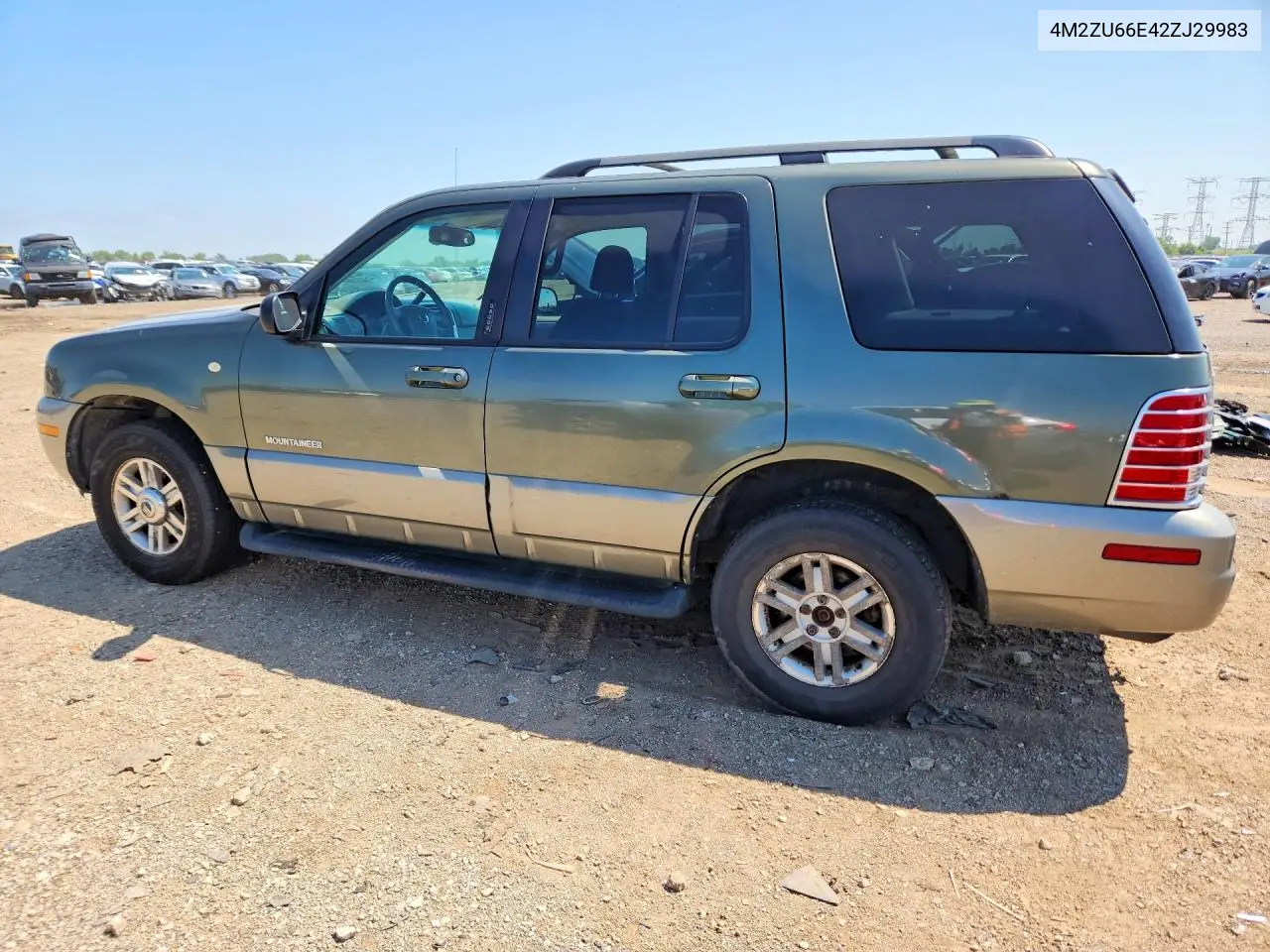 2002 Mercury Mountaineer VIN: 4M2ZU66E42ZJ29983 Lot: 59891126