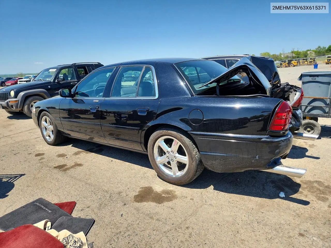 2003 Mercury Marauder VIN: 2MEHM75V63X615371 Lot: 52609446