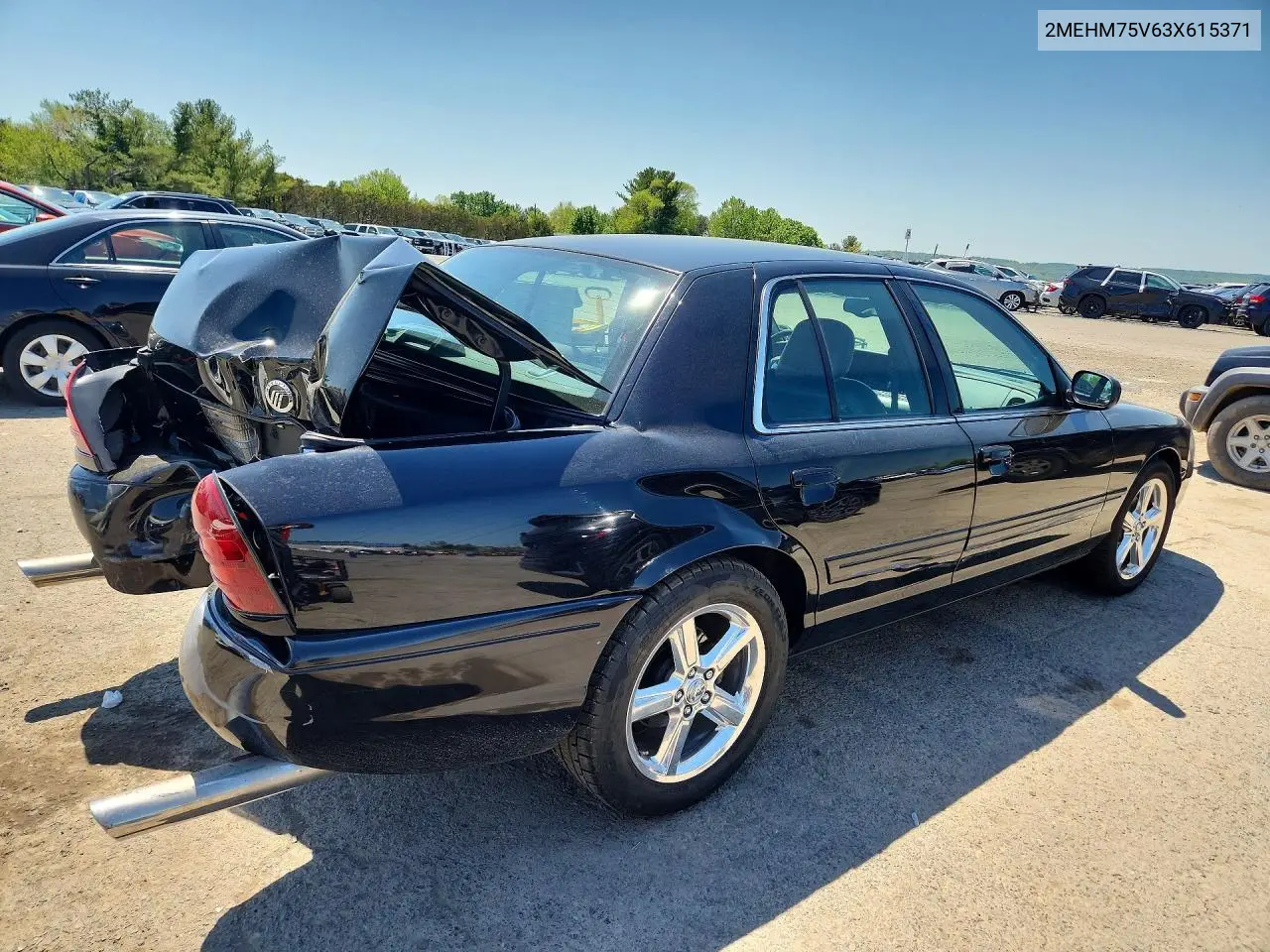 2003 Mercury Marauder VIN: 2MEHM75V63X615371 Lot: 52609446