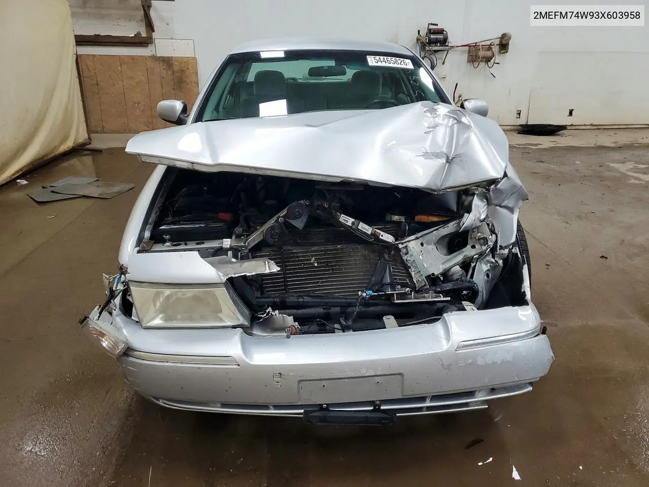 2003 Mercury Grand Marquis Gs VIN: 2MEFM74W93X603958 Lot: 54465826