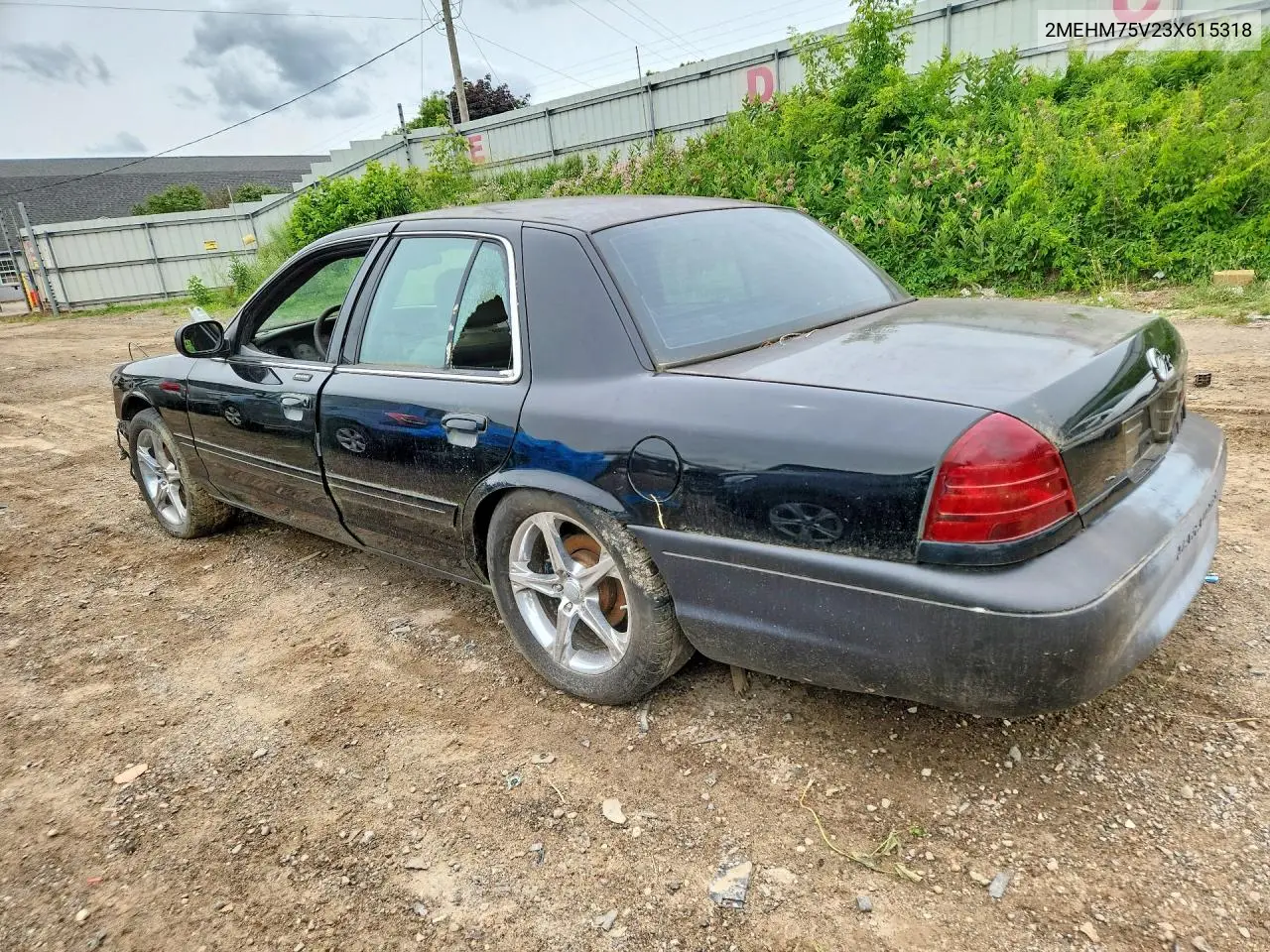 2003 Mercury Marauder VIN: 2MEHM75V23X615318 Lot: 57636716