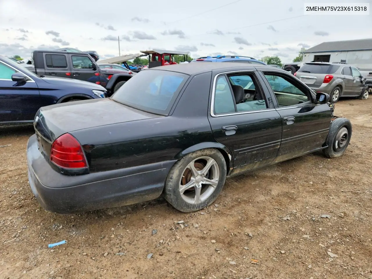 2003 Mercury Marauder VIN: 2MEHM75V23X615318 Lot: 57636716