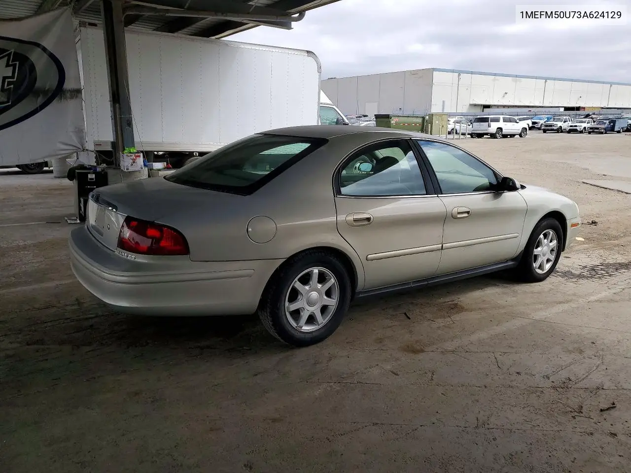 2003 Mercury Sable Gs VIN: 1MEFM50U73A624129 Lot: 58808986