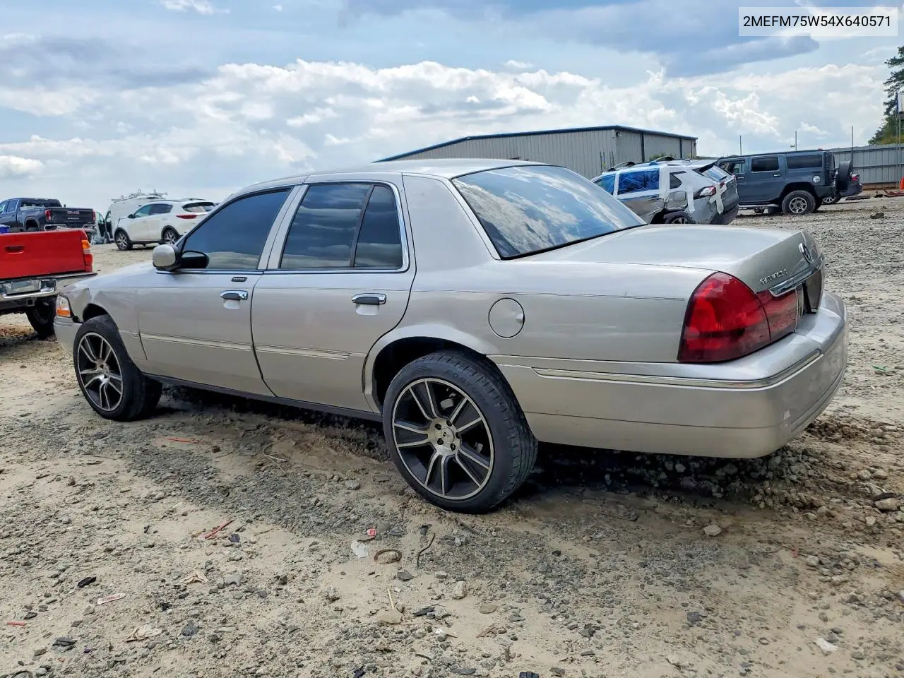 2004 Mercury Grand Marquis Ls VIN: 2MEFM75W54X640571 Lot: 55124206