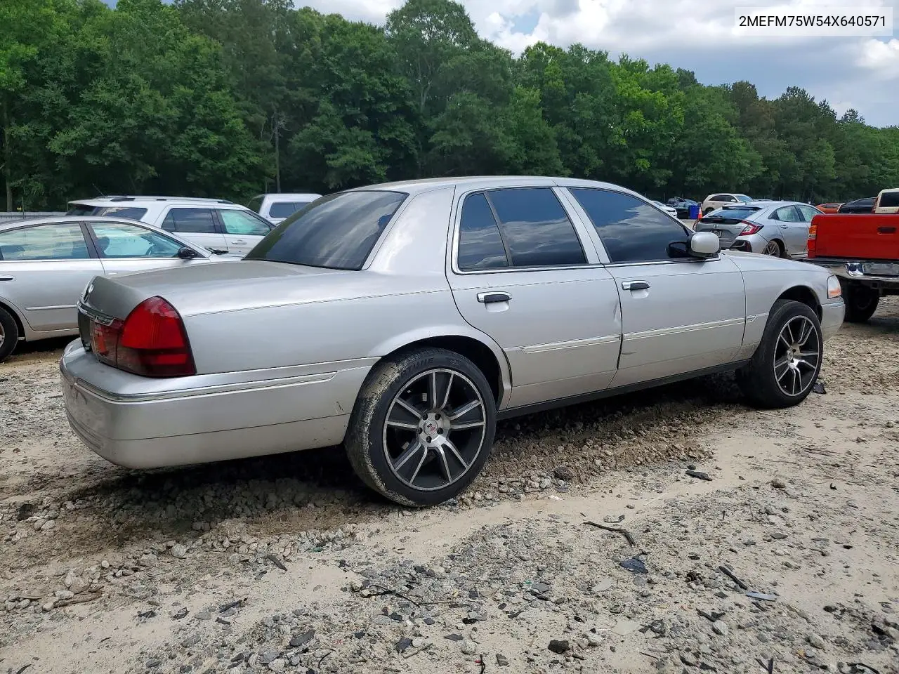 2004 Mercury Grand Marquis Ls VIN: 2MEFM75W54X640571 Lot: 55124206