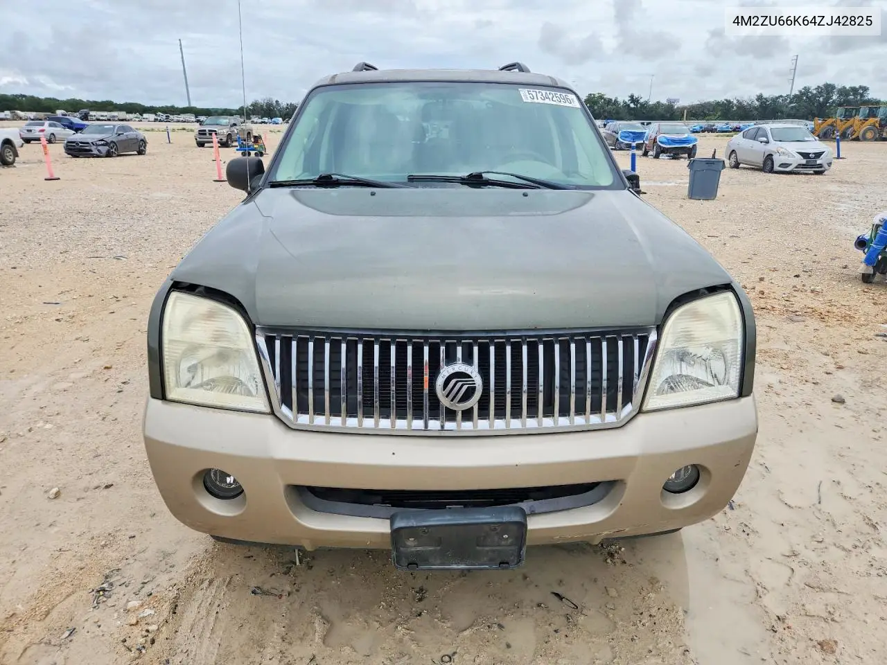 2004 Mercury Mountaineer VIN: 4M2ZU66K64ZJ42825 Lot: 57342596