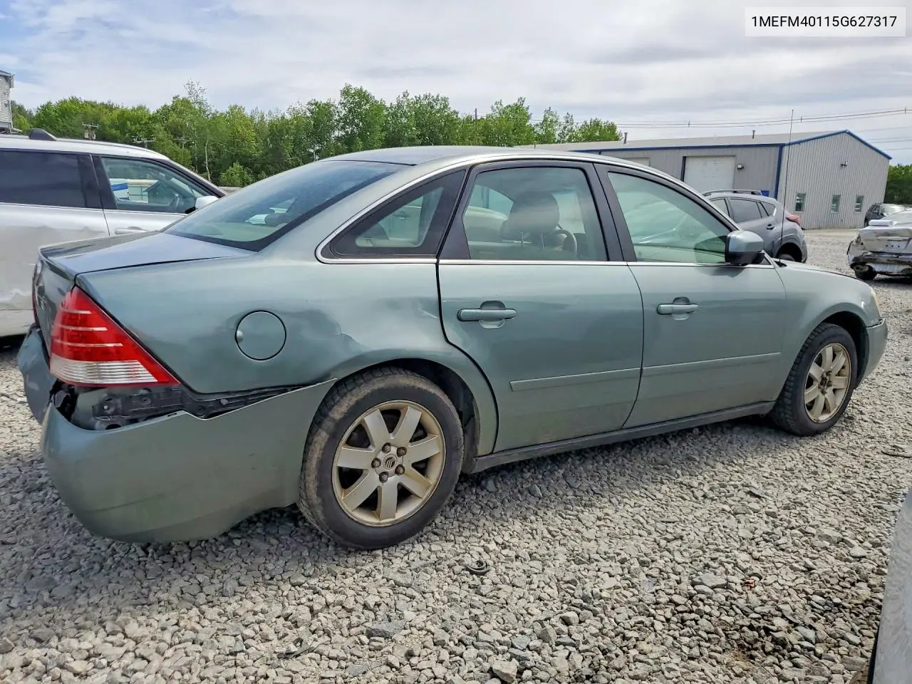 2005 Mercury Montego Luxury VIN: 1MEFM40115G627317 Lot: 53413216