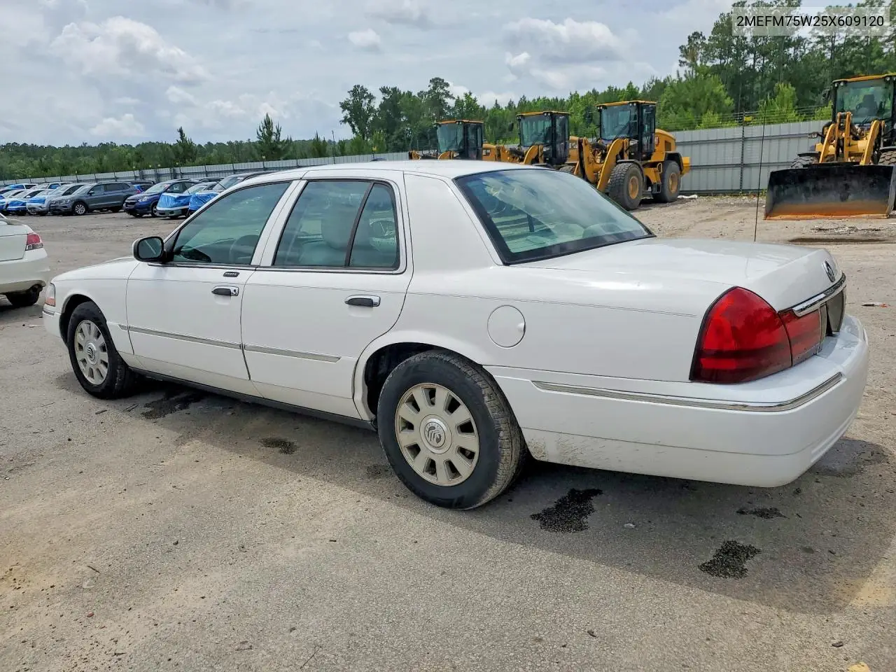 2005 Mercury Grand Marquis Ls VIN: 2MEFM75W25X609120 Lot: 55105786