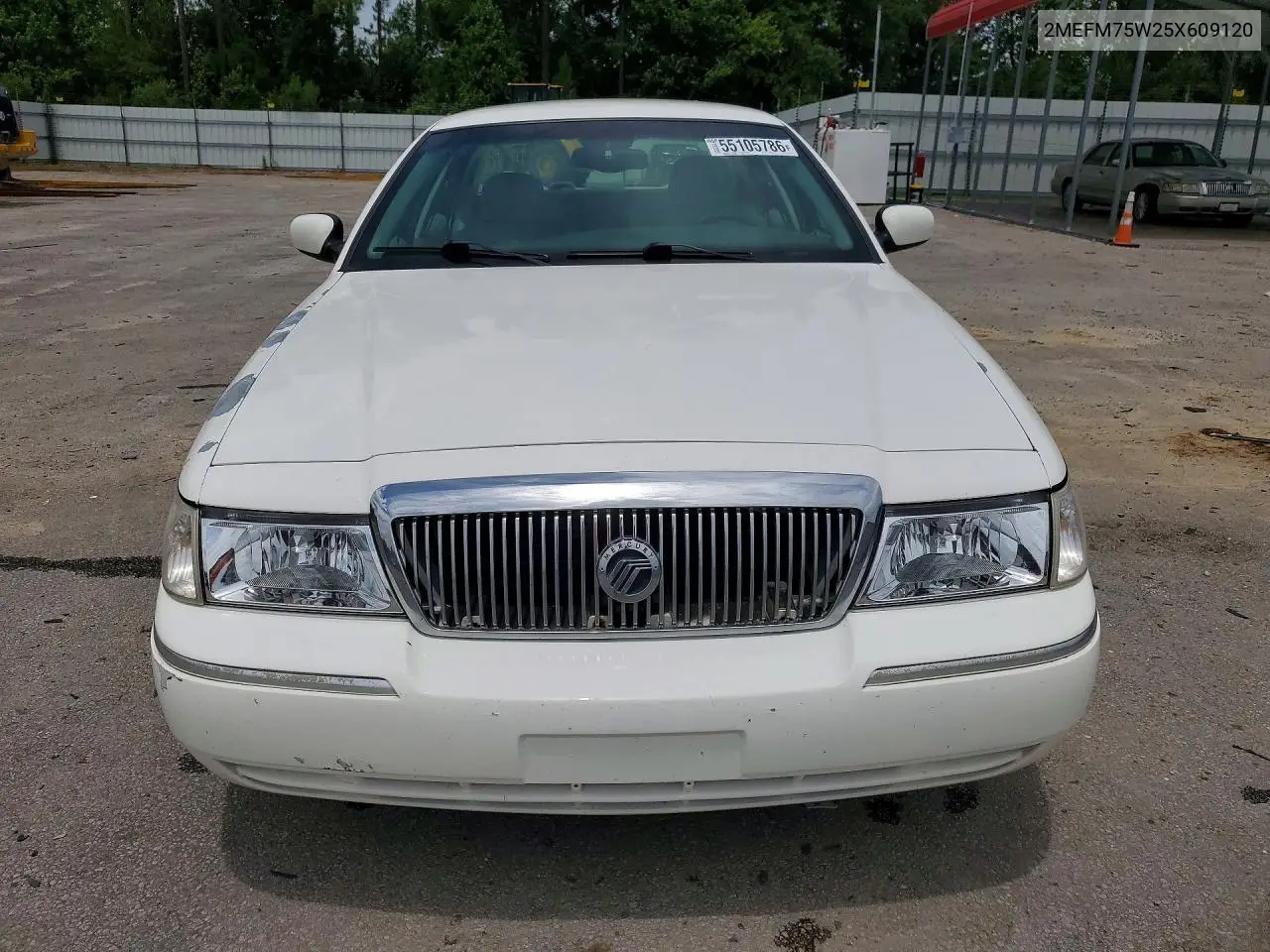 2005 Mercury Grand Marquis Ls VIN: 2MEFM75W25X609120 Lot: 55105786